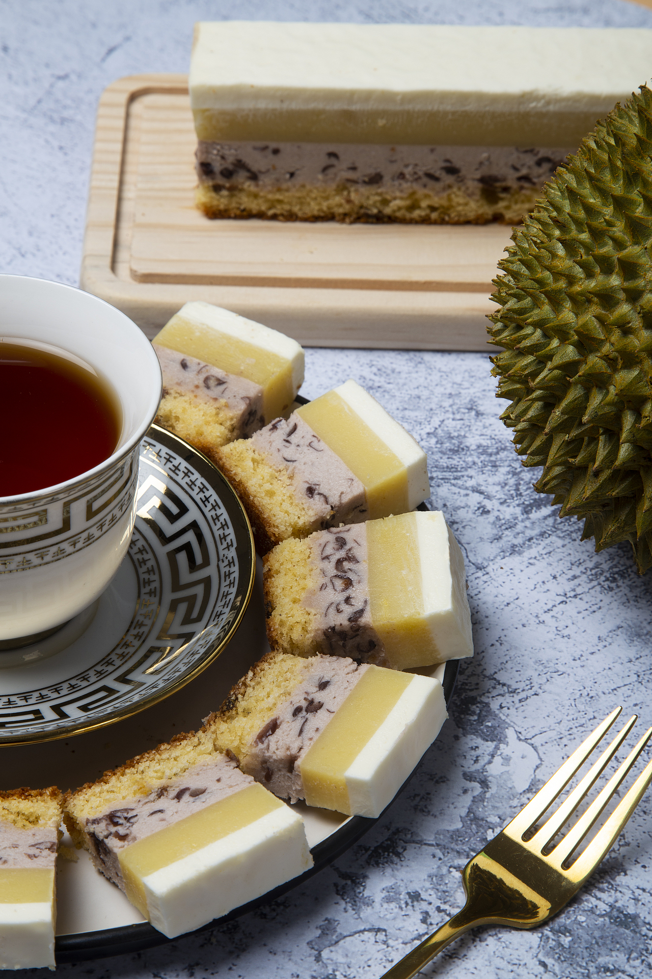 猫山王榴莲蛋糕