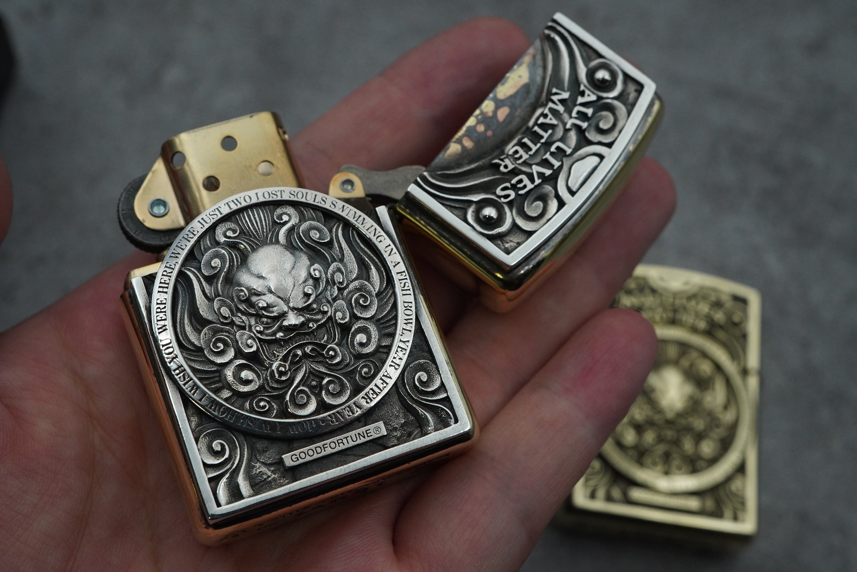 zippo打火机 贴章|手工艺|首饰设计|东乘x北源 - 原创作品 - 站酷