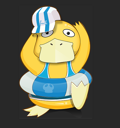 收藏小黄人临摹 绿毛怪泡死食人花  临摹木老鼠作品梦渊物语ui,美术