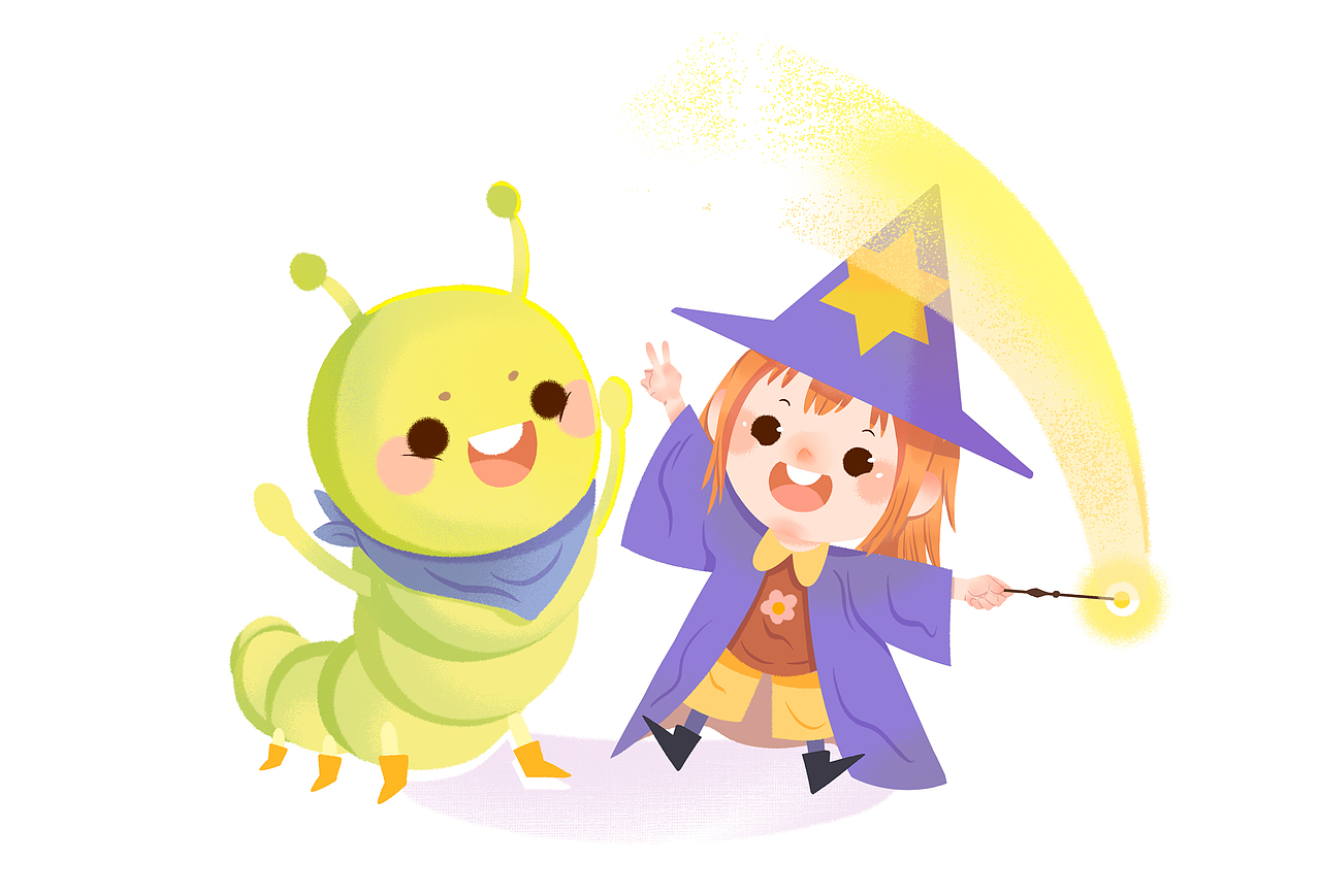 勇敢魔法（图ZMjExODkwMjYw） - 商业插画 - 站酷设计师薪南原创素材 - 站酷ZCOOL