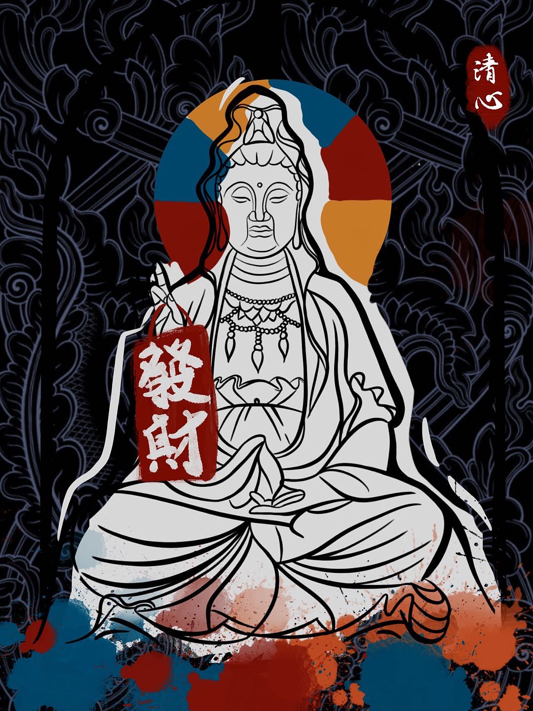 发财（图ZMTk4OTI4NDAw） - 概念设定 - 站酷设计师丽华呀原创素材 - 站酷ZCOOL