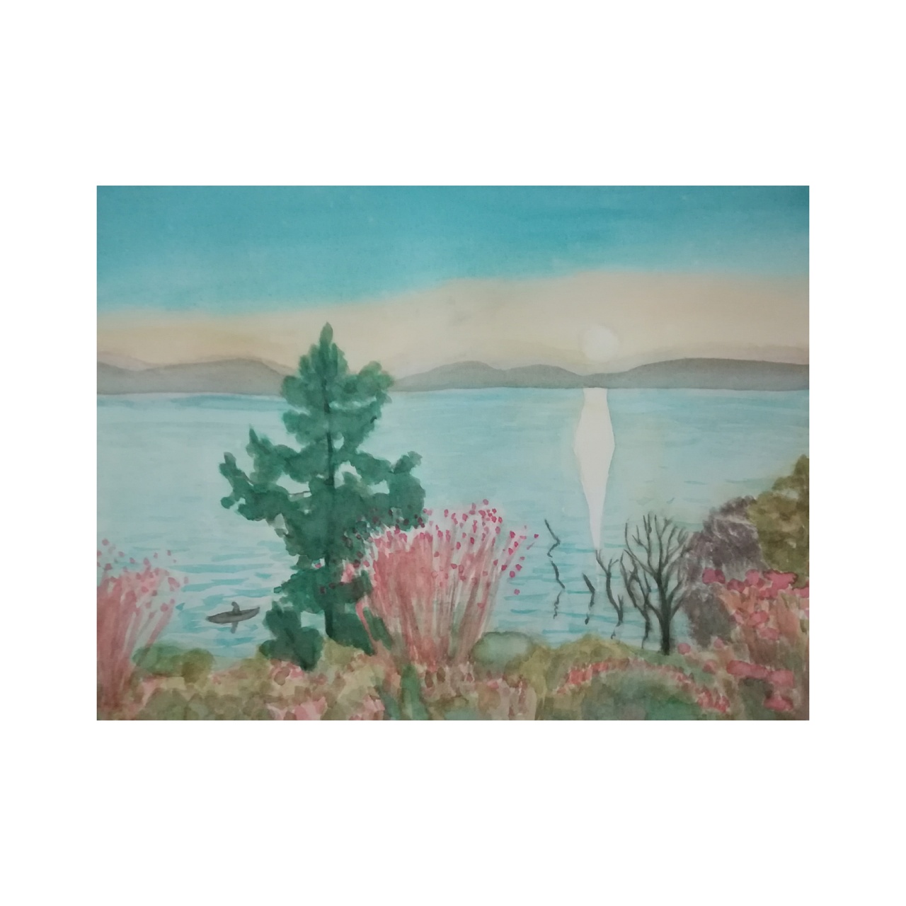 洱海边