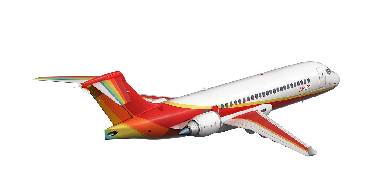 ARJ21-700飞机商务飞机（图ZNDA3NjI3Njg=） - 机械/交通 - 站酷设计师CQ常清原创素材 - 站酷ZCOOL