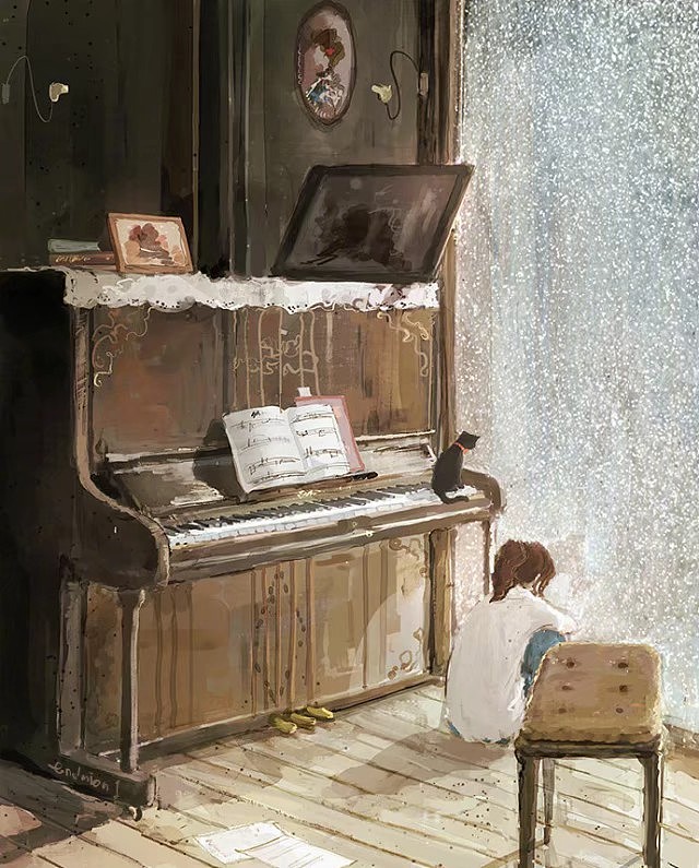 清新手绘（图ZMTI5Mjc0NjYw） - 艺术插画 - 站酷设计师一只虎斑喵呀原创素材 - 站酷ZCOOL