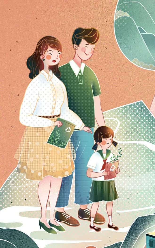 人民日报插画配图（图ZMTYzNzA5MTI4） - 艺术插画 - 站酷设计师尧耳原创素材 - 站酷ZCOOL