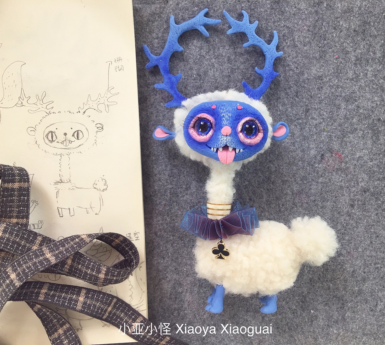 来一波软陶小怪吧（图ZODUyMjM1MDA=） - 其他手工艺 - 站酷设计师小亚小怪原创素材 - 站酷ZCOOL