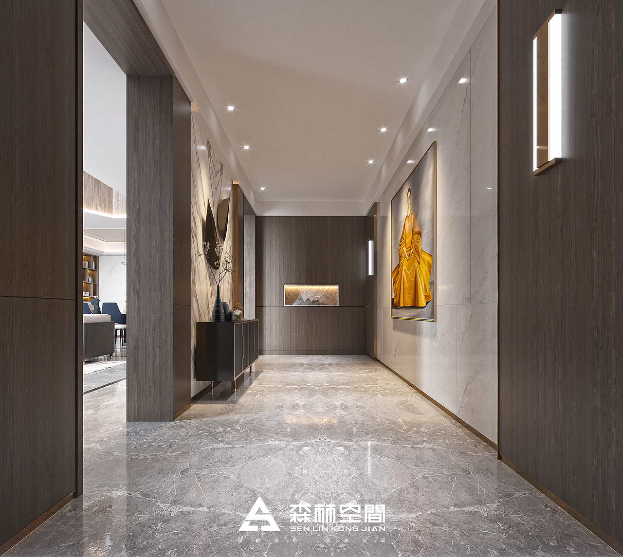 董事长的独白 ‖ 大层别墅「森林空间」