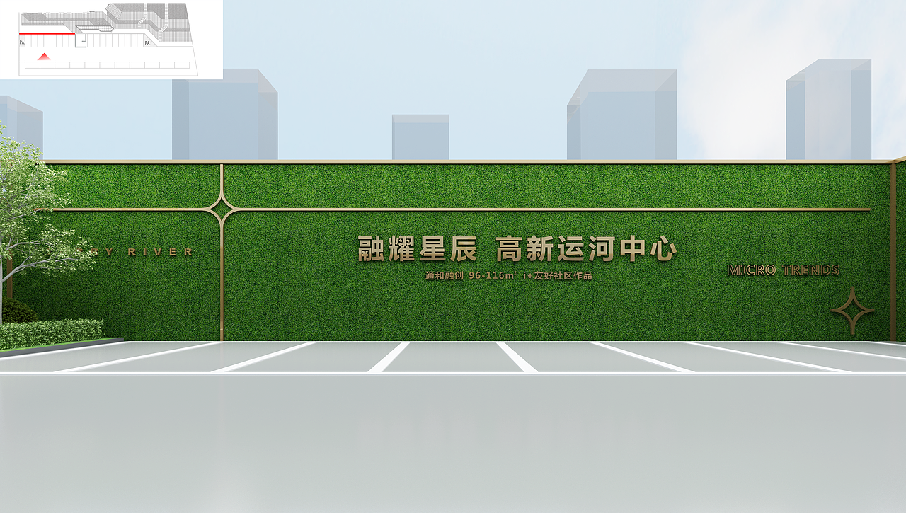 绿植围挡（图ZMjg0OTY0NzUy） - 场景 - 站酷设计师18线小设计原创素材 - 站酷ZCOOL