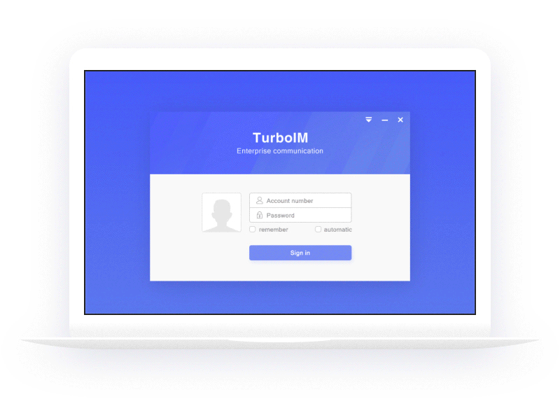 TurboIM企业通讯软件设计（图ZNjc0NDc2NDQ=） - 软件界面 - 站酷设计师嬉皮士_原创素材 - 站酷ZCOOL