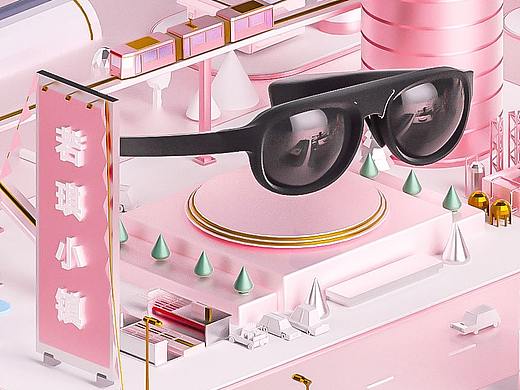 Rokid Town 若琪小镇（个人主页-ZMzY4NDIwODA=） - 场景 - 站酷设计师Babooo原创素材 - 站酷ZCOOL