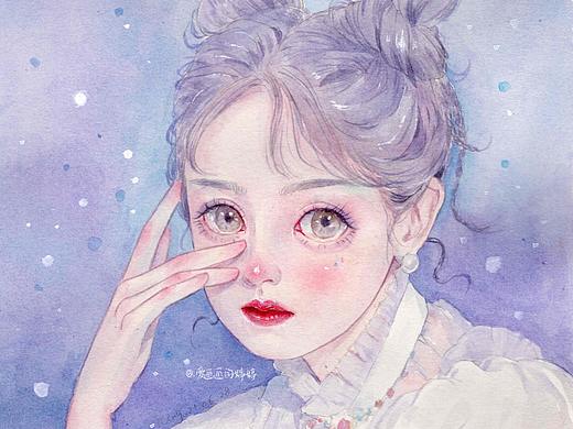 婷婷原创水彩插画 近期作品分享