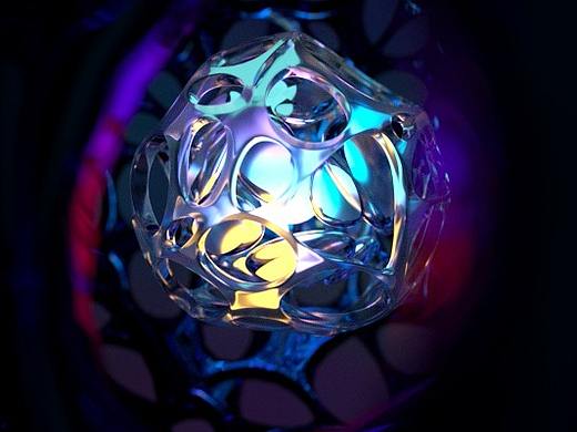 C4D+OC迷幻色彩