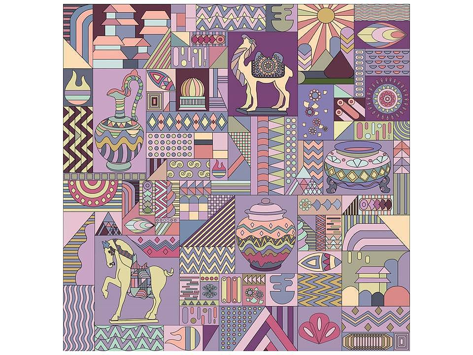 几何三彩（图ZMjE2MzA4MTU2） - 其他 - 站酷设计师可莉姐姐原创素材 - 站酷ZCOOL