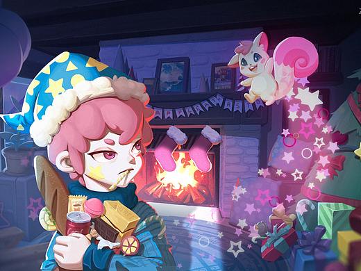 【零食大盗】绘画分享