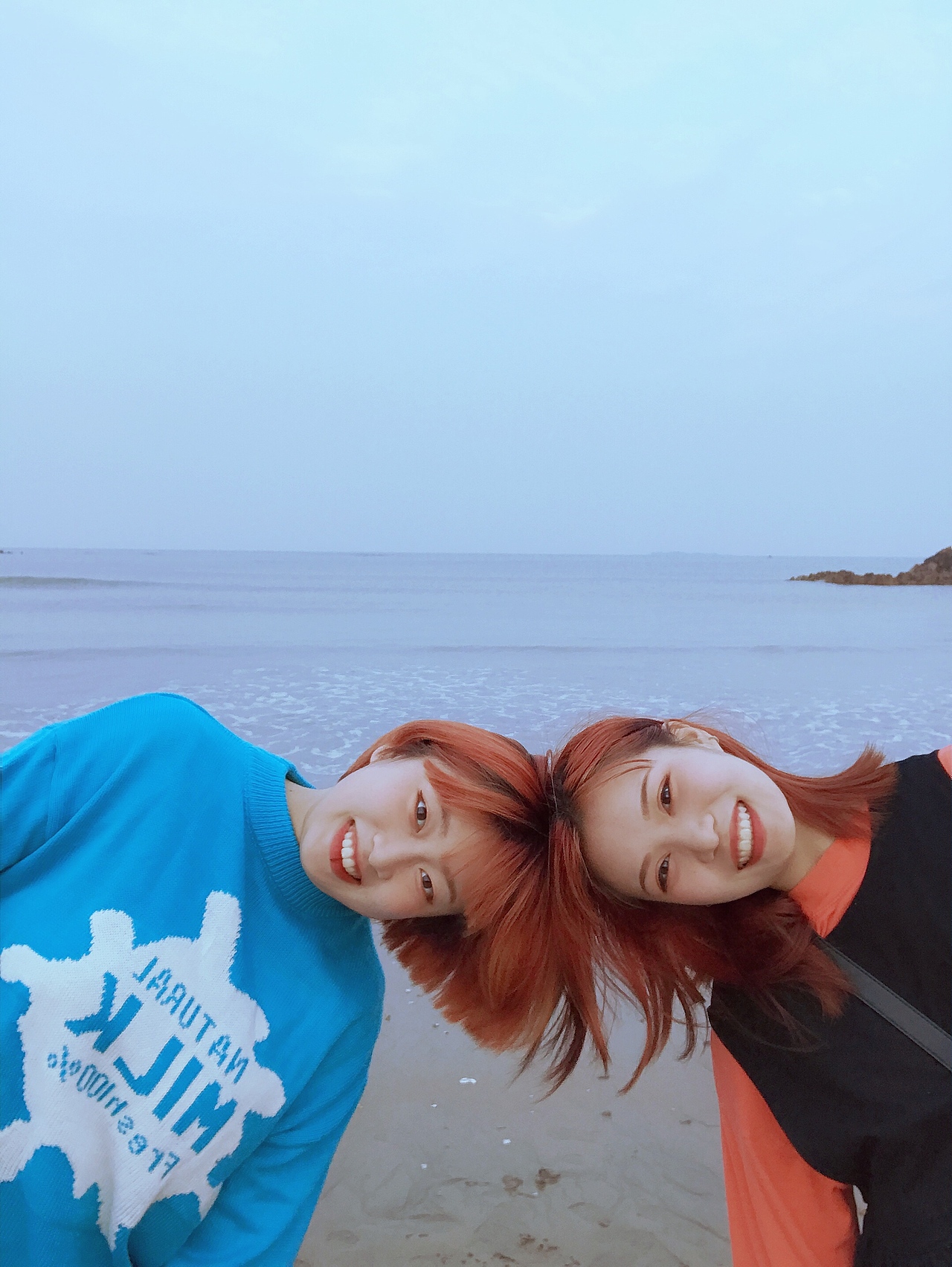 青岛❤小麦岛❤娜娜和我（图ZMTc5MzkyMzI4） - 风光摄影 - 站酷设计师阿柯ak原创素材 - 站酷ZCOOL