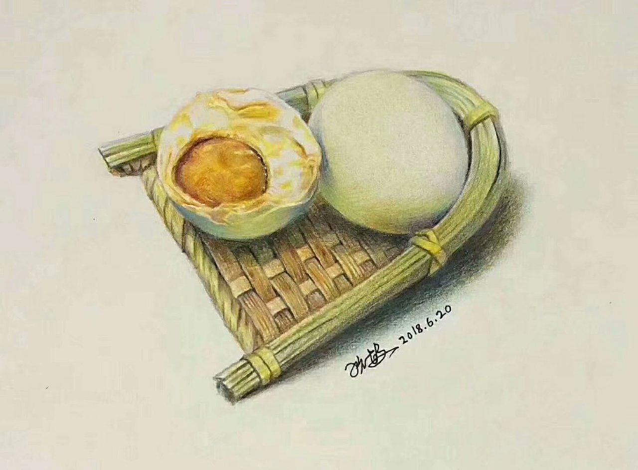 彩铅学员作品案例