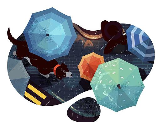下雨天（个人主页-ZMjg4OTI2MDg=） - 创作习作 - 站酷设计师Hi_D原创素材 - 站酷ZCOOL
