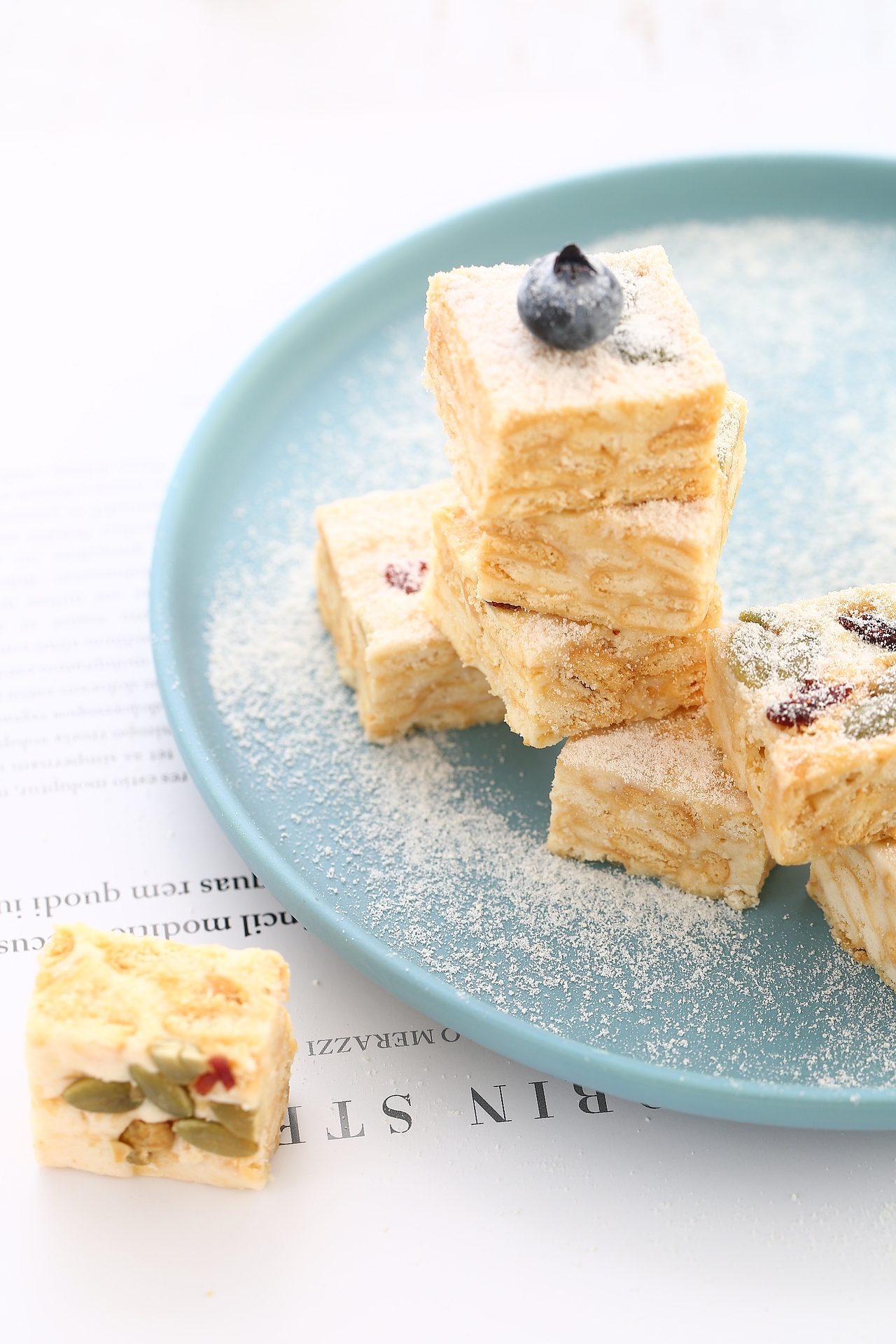 雪花酥拍摄（图ZMjI4ODY2MzUy） - 产品摄影 - 站酷设计师玩快门的木子原创素材 - 站酷ZCOOL