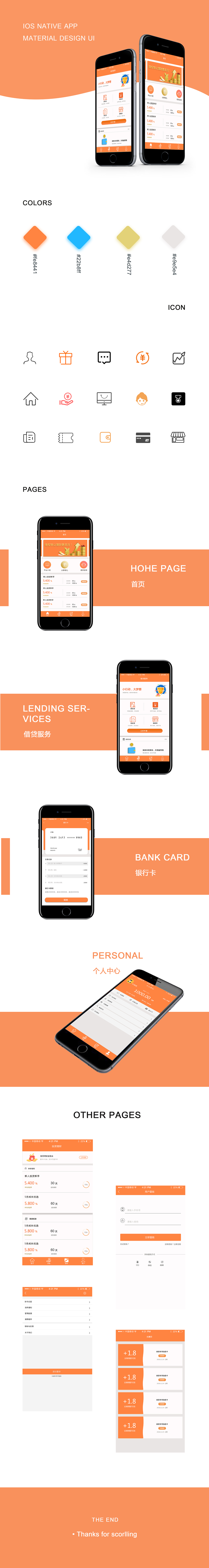 金融APP（图ZMTE4ODQ2NDQ0） - APP界面 - 站酷设计师狸_子原创素材 - 站酷ZCOOL