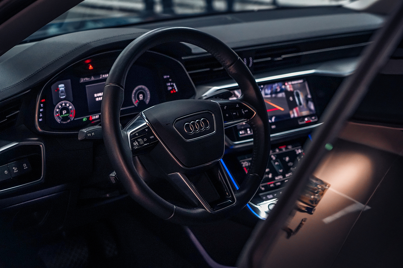 汽车室外拍摄:奥迪A7