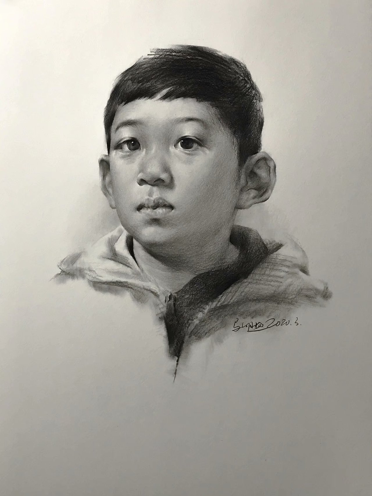 贵阳鲁轩美术马明扬素描作品