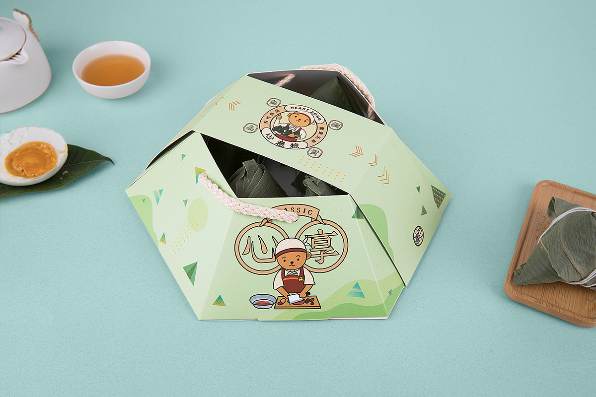 【方森园】端午粽子包装——《心意粽》包装设计（图ZMTUyMjQzMTI0） - 包装 - 站酷设计师方森园包装原创素材 - 站酷ZCOOL