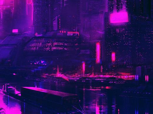 來波賽博朋克調(diào)色（個人主頁-ZNTA0ODU4ODA=） - 繪畫 - 站酷設(shè)計師Egretdiudiu原創(chuàng)素材 - 站酷ZCOOL