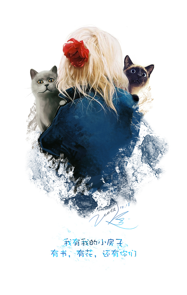《2010~2018——猫行意》（图ZMTQyOTI4MDY0） - 创作习作 - 站酷设计师尘微丶熏神染骨原创素材 - 站酷ZCOOL