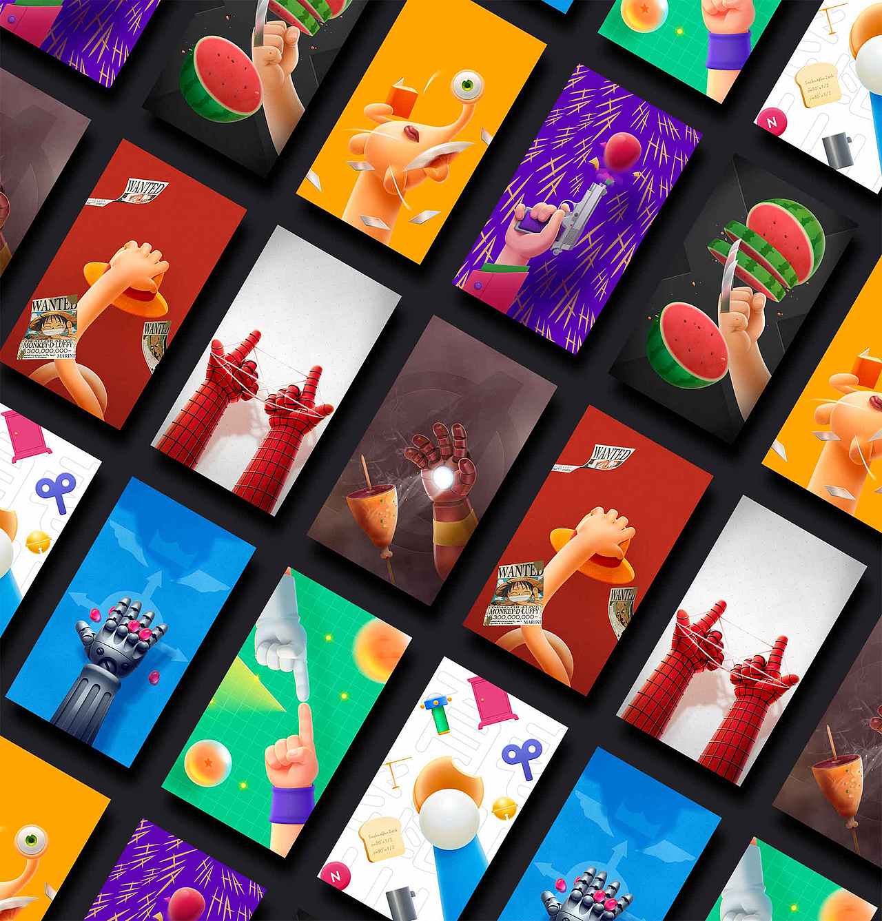 2020小总结（图ZMjM3NDEyMTEy） - 创作习作 - 站酷设计师失灵原创素材 - 站酷ZCOOL