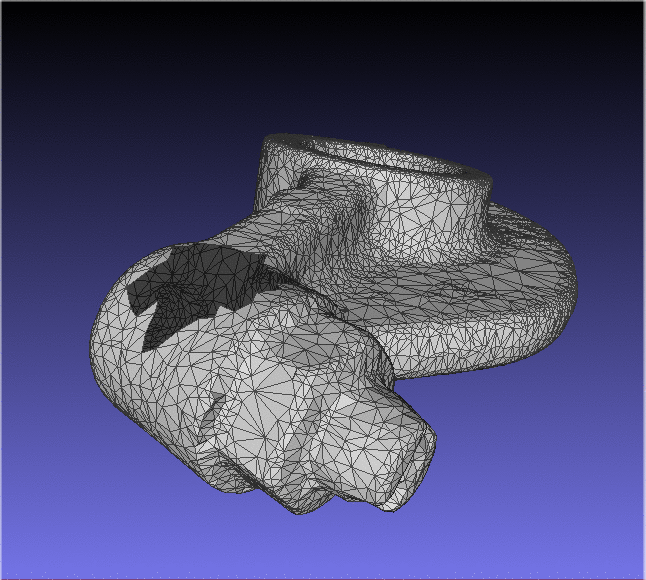 【本科毕设】基于改进波前法的孔洞修补算法