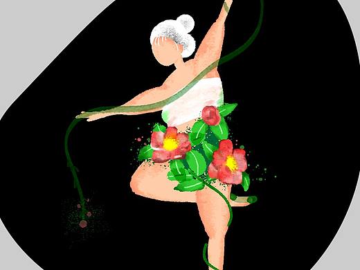 3.8女王节插画（无商业30%UI构思）（个人主页-ZMzM4ODkyMTI=） - 创作习作 - 站酷设计师shidandan原创素材 - 站酷ZCOOL