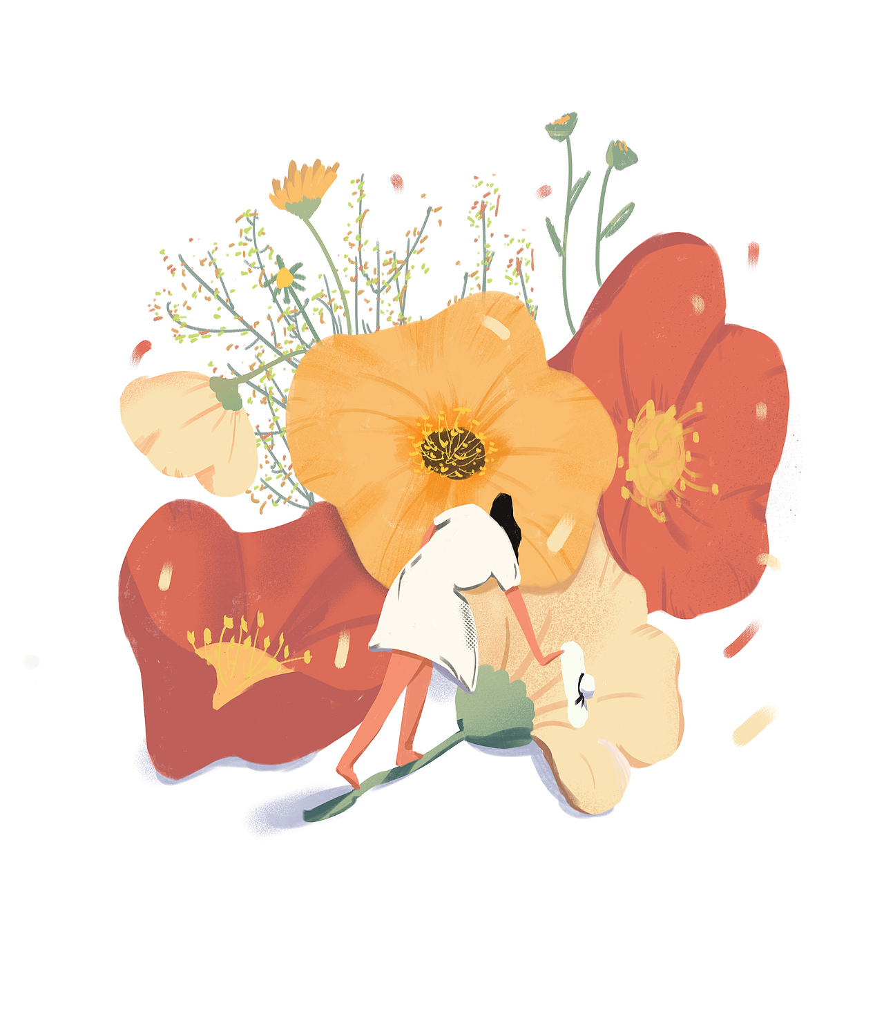 商业插画技法（图ZMjA2NjUxNDI4） - 商业插画 - 站酷设计师傅肆叁原创素材 - 站酷ZCOOL