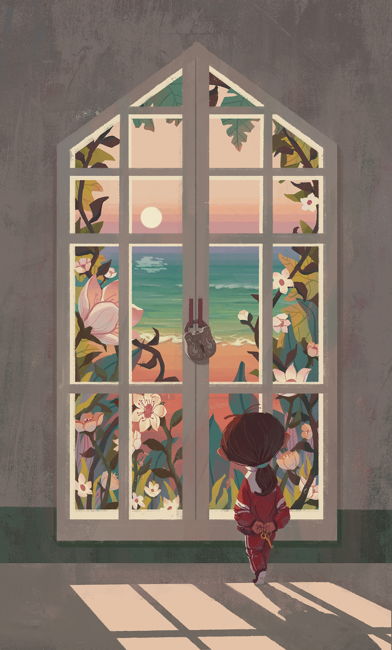 窗（图ZMjQxNjAwOTI0） - 艺术插画 - 站酷设计师泛泛Moy原创素材 - 站酷ZCOOL