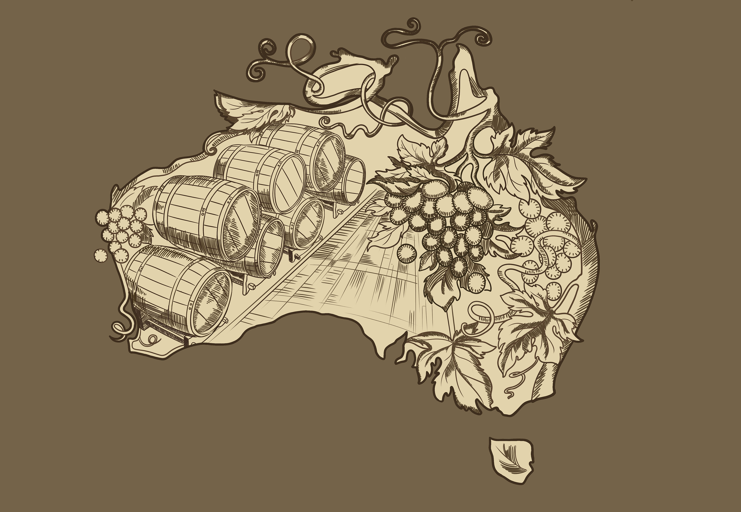 红酒瓶标|插画|概念设定|西西里昭xxz - 原创作品 - 站酷 (zcool)