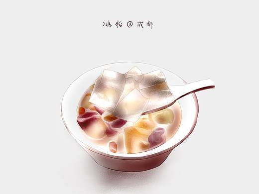 【食物与城市】插画练习