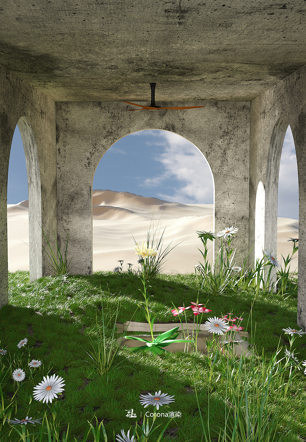 三维渲染个人练习作品