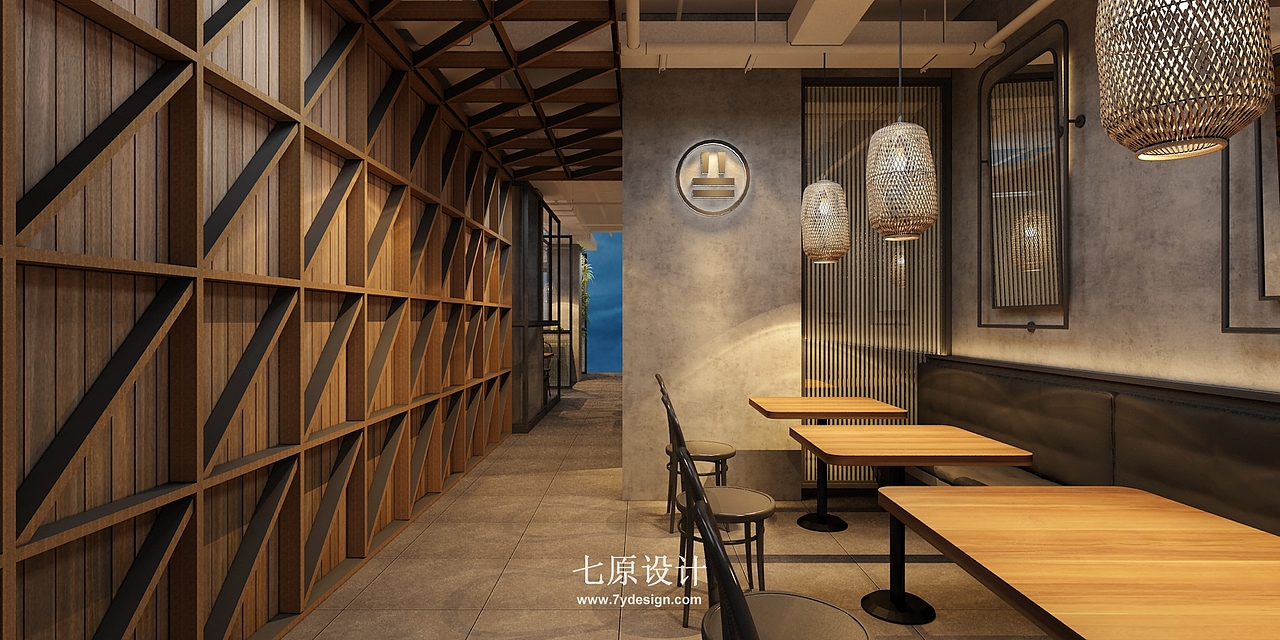 半天妖淄博店_烧烤店设计_七原设计（图ZMTc2ODAxODUy） - 家装设计 - 站酷设计师七原设计原创素材 - 站酷ZCOOL