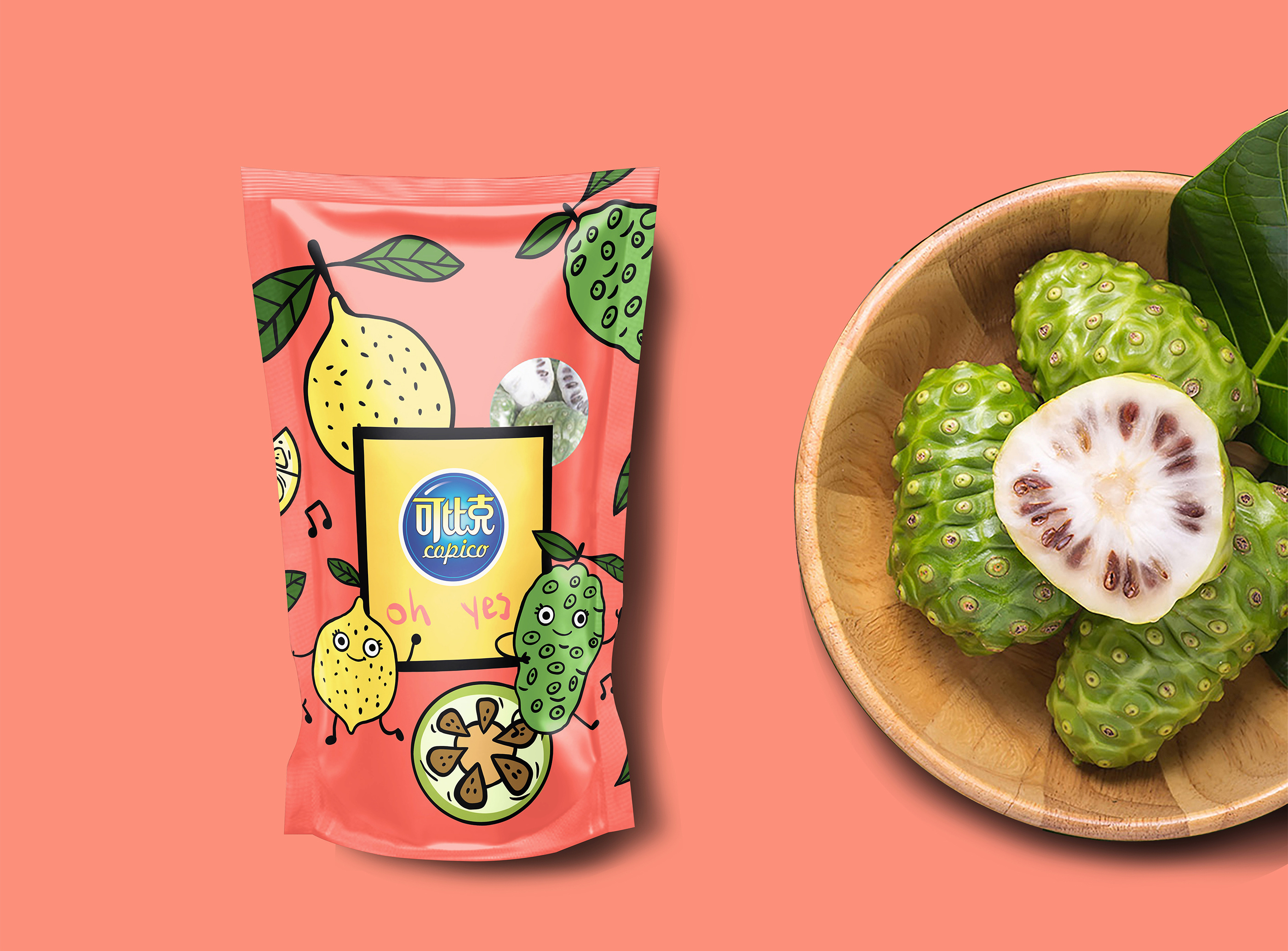 可比克-干果包装设计