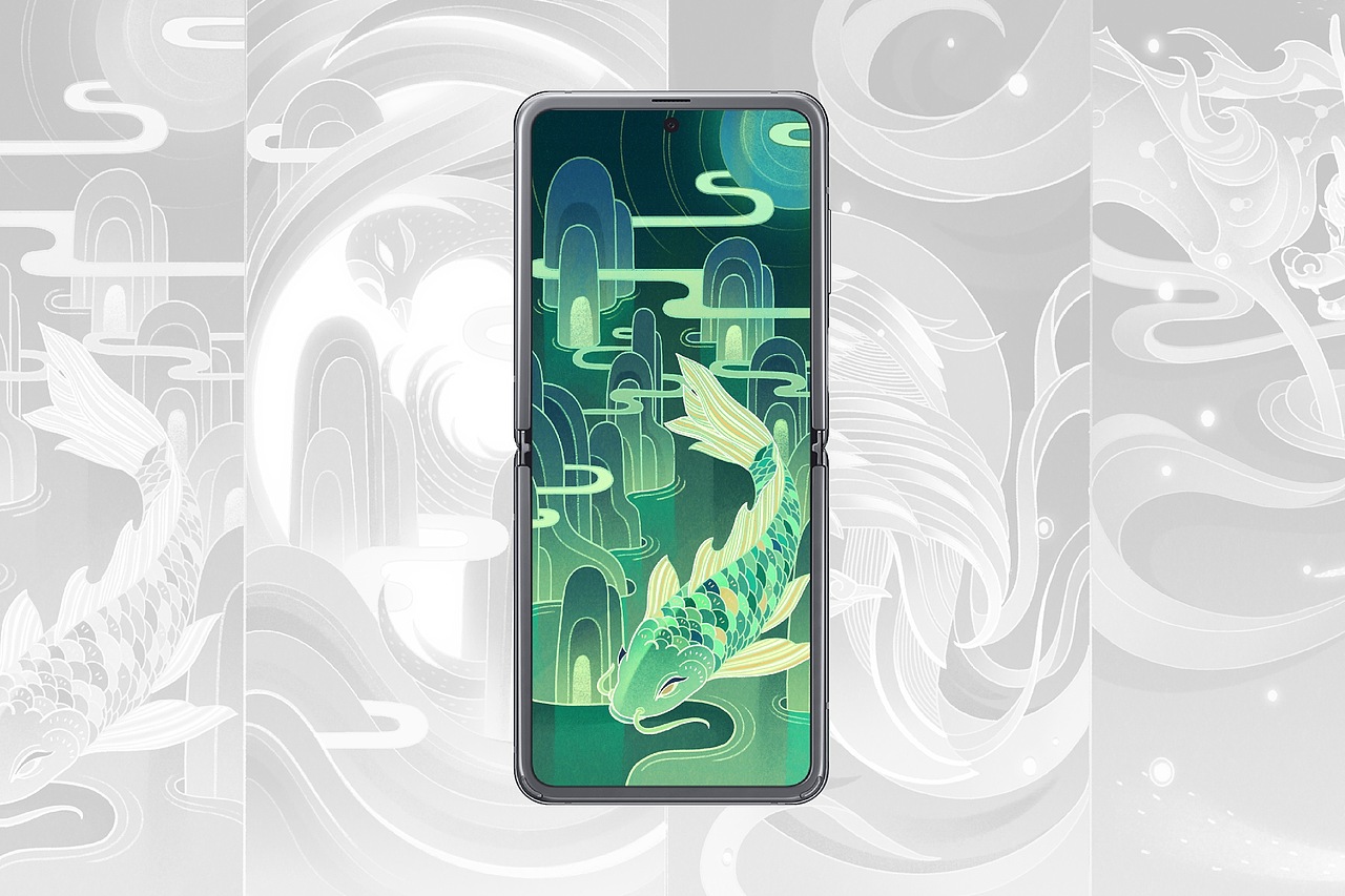 国风壁纸（图ZMjY1OTA1NTM2） - 创作习作 - 站酷设计师东东船长与东东原创素材 - 站酷ZCOOL