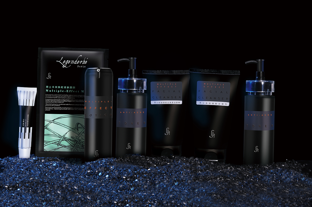 植物系列产品精修海报设计