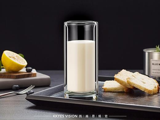 双层玻璃杯 水杯 茶杯 静物拍摄 商业产品摄影
