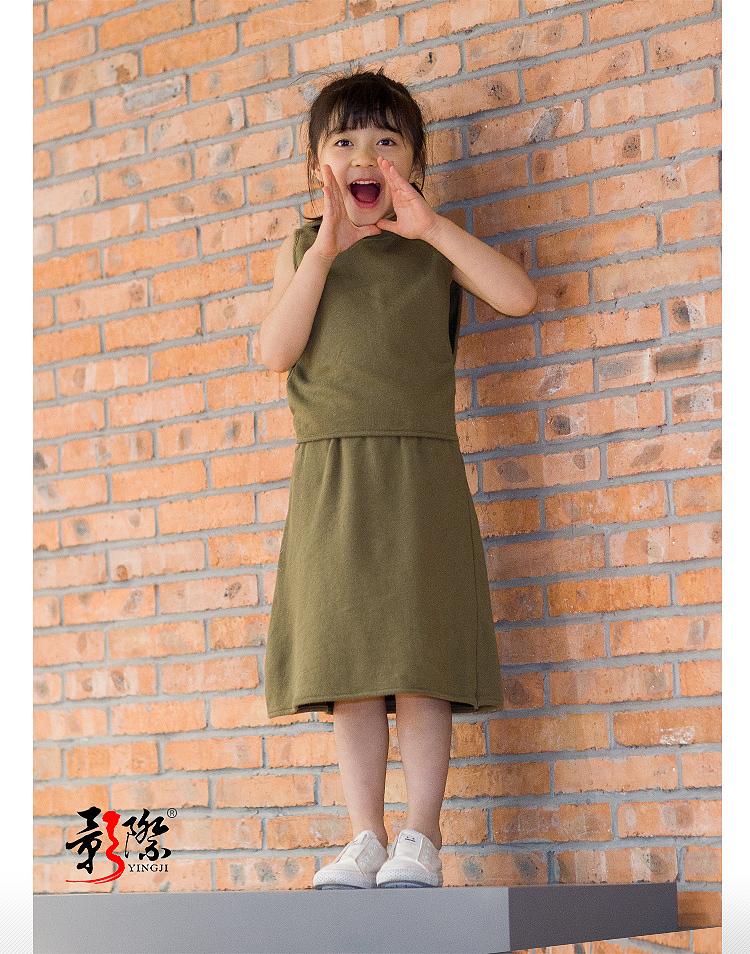 服装模特拍摄 童装网拍 服装中外童模网店上新图片拍摄