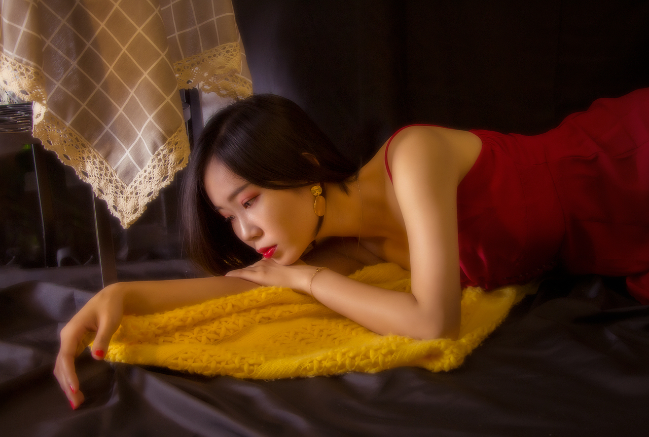 摄影—灼灼红妆