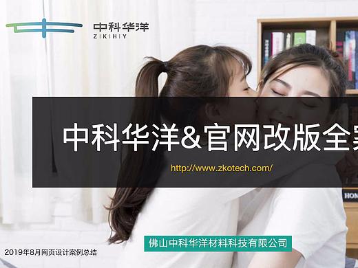 中科华洋官网设计