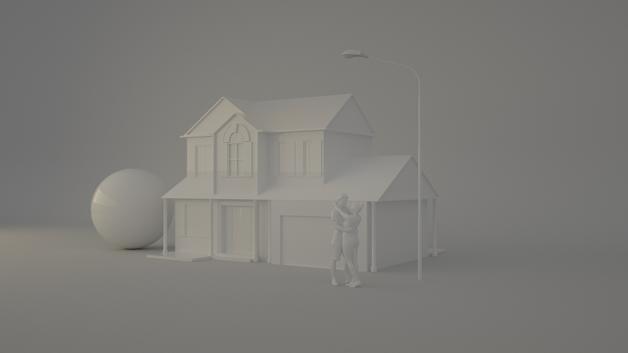C4D基础打灯
