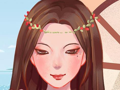 2019女神节手绘活动页面