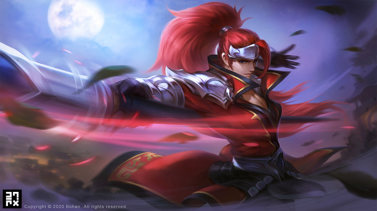 《国士无双》韩信同人小动画及立绘练习（图ZMjMxMzQ1MTA4） - 商业插画 - 站酷设计师贰拾柒px原创素材 - 站酷ZCOOL