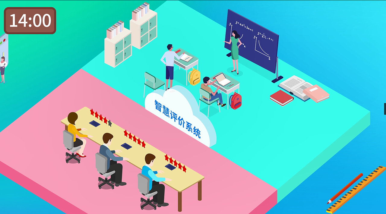 智慧校园的一天（图ZMjI4NDYyMzYw） - Motion Graphic - 站酷设计师哆啦A萌小叮当原创素材 - 站酷ZCOOL