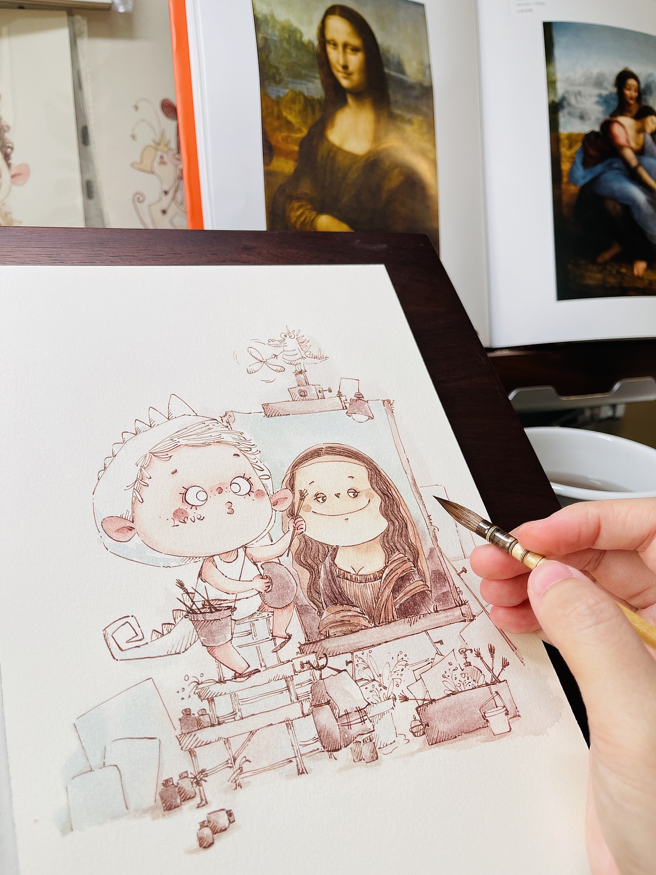 用插画记录儿子成长的小瞬间（图ZMjk3MDA2NTU2） - 儿童插画 - 站酷设计师苗混混原创素材 - 站酷ZCOOL