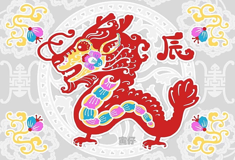 十二生肖（图ZMjQyMDk1Ng==） - 商业插画 - 站酷设计师寅仔yinzai原创素材 - 站酷ZCOOL